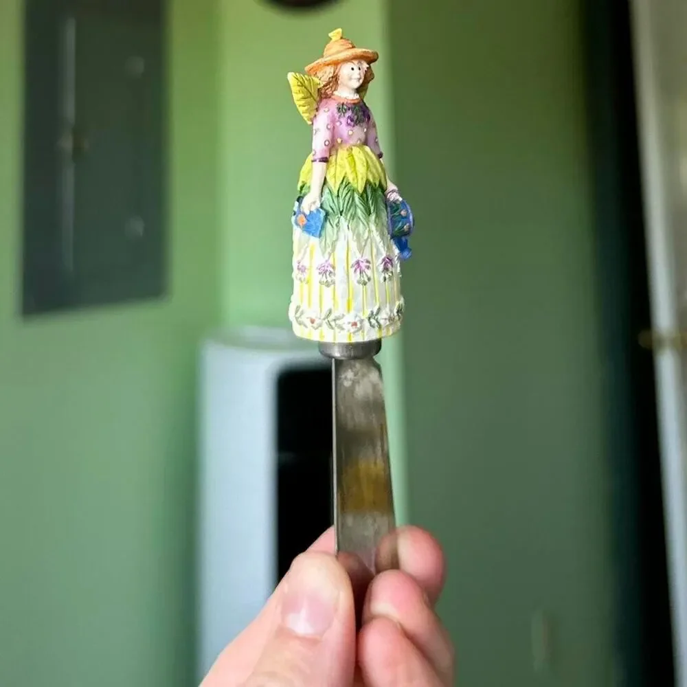 VTG Garden Fairy Charming Magical Stainless Steel Butter Spreader